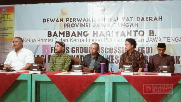 Wujudkan Pilkada Berkorelasi Terhadap Kesejahteraan Rakyat, BHB Gelar FGD di Kebasen