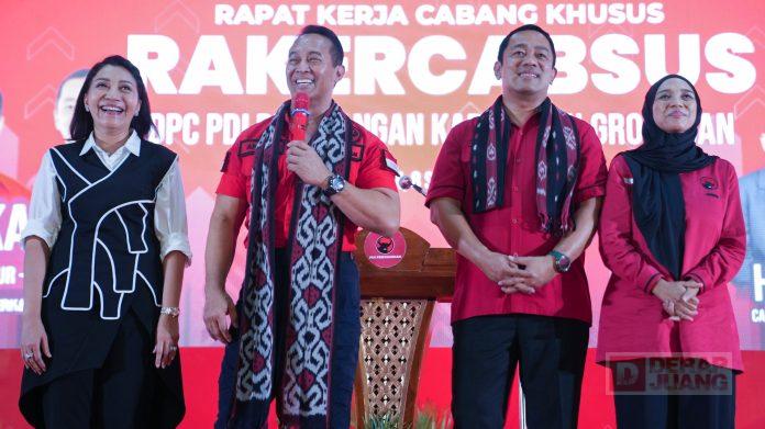 Hadiri Rakercabsus di Grobogan, Andika - Hendi Disambut 2.500 Kader Hadiri Rakercabsus di Grobogan, Andika - Hendi Disambut 2.500 Kader