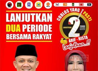 Paslon Arif-Rista Siap Lanjutkan Dua Periode untuk Kebumen Arif-Rista
