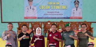 Ristawati Hadiri Gerakan Cegah Stunting di SMK N 1 Alian Ristawati