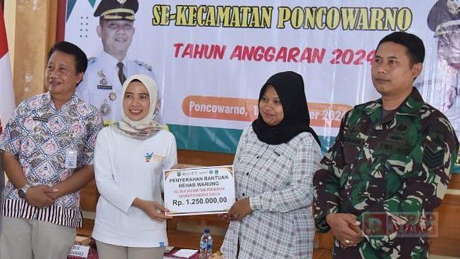Ristawati Hadiri Pembinaan dan Pelatihan Usaha Warung Di Kec. Poncowarno Ristawati