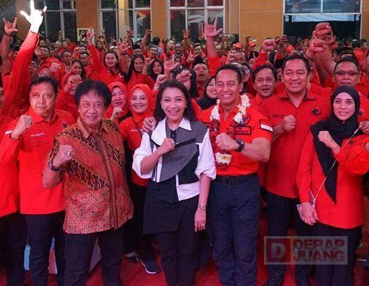 DPC PDI Perjuangan Boyolali Sambut Andika-Hendi di Rakercabsus