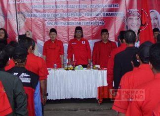 Hari Terakhir RAKERANCABSUS, DPC PDI Perjuangan Temanggung Gelar Safari di Wilayah Dapil 3