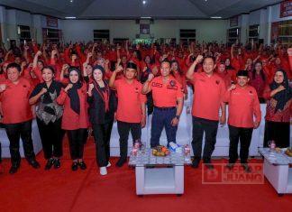 DPC Kabupaten Semarang bersama DPC Kota Salatiga melaksanakan “RAKERCABSUS”