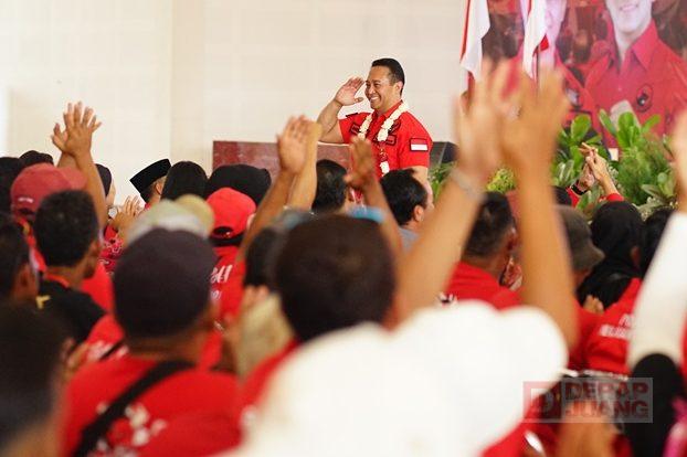 Dukungan PDI Perjuangan Klaten untuk Kemenangan 'Si Rambo' PDI Perjuangan