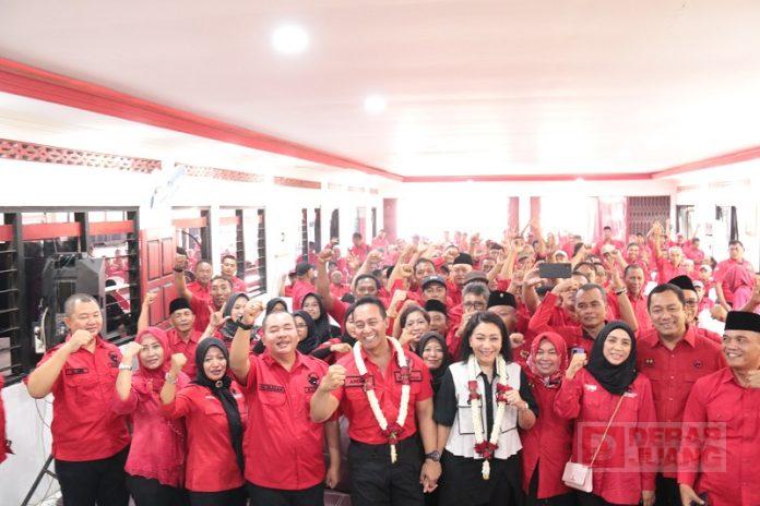 Foto bersama Kegiatan Rakecabsus DPC PDI Perjuangan Kabupaten Kudus