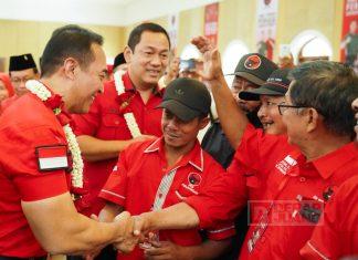 Rakercabsus Kebumen, GM Utut Adianto: Andika-Hendi Perkuatlah Tenaga Kaum Marhaen!