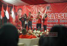 Andika-Hendi & Sekjen DPP Gelorakan Semangat Peserta Rakercabsus di Tegal