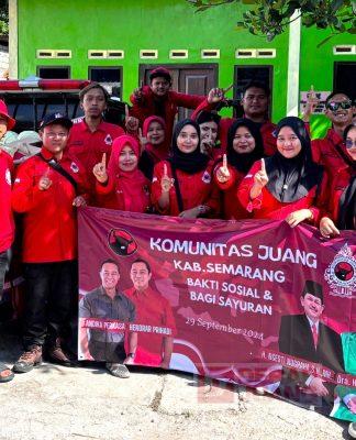 Komunitas Juang Kabupaten Semarang Gelar Bakti Sosial dan Bagikan Sayuran Gratis di Tengaran Komunitas Juang