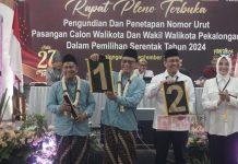 Pilkada Kota Pekalongan 2024, Mas Aaf Dapatkan Nomor Urut 2