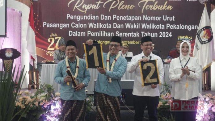 Pilkada Kota Pekalongan 2024 Mas Aaf dapatkan no urut 2