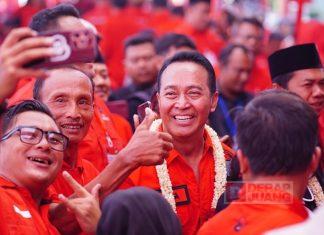 Menyapa Banteng Sragen, Andika-Hendi Bakar Semangat Juang! Sragen