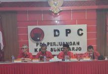 Menjelang Rakercabsus, DPC PDI Perjuangan Sukoharjo Adakan Rapat Koordinasi