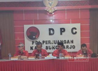 Menjelang Rakercabsus, DPC PDI Perjuangan Sukoharjo Adakan Rapat Koordinasi