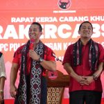 Hadiri Rakercabsus di Grobogan, Andika – Hendi Disambut 2.500 Kader