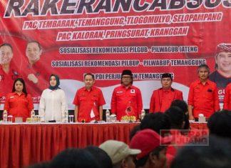 Gelar RAKERANCABSUS, DPC PDI Perjuangan Temanggung Safari ke Dapil Selanjutnya