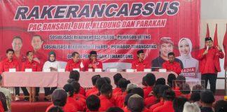 Solidkan Barisan, DPC PDI Perjuangan Temanggung Gelar RAKERANCABSUS