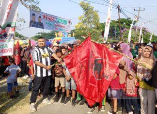 Ribuan Masyarakat Jepon Antusias Ikuti Jalan Sehat Abdi Rakyat