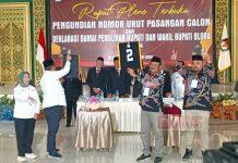Sesuai Harapan, Pasangan Abdi Mendapatkan Nomor Urut Dua dalam Pilkada