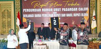 Sesuai Harapan, Pasangan Abdi Mendapatkan Nomor Urut Dua dalam Pilkada