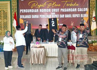 Sesuai Harapan, Pasangan Abdi Mendapatkan Nomor Urut Dua dalam Pilkada