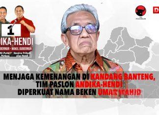 Menjaga Kemenangan di Kandang Banteng, Tim Paslon Andika-Hendi Diperkuat Nama Beken Umar Wahid