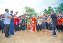 Pasangan Abdi Kemas Kampanye dengan Jalan Sehat Bersama Masyarakat Blora