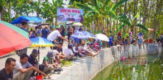 Manfaatkan Peluang, Paslon Abdi Mengadakan Lomba Memancing Untuk Kampanye