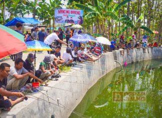 Manfaatkan Peluang, Paslon Abdi Mengadakan Lomba Memancing Untuk Kampanye