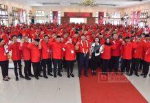 Naik Mobil Rantis, Andika-Hendi Hadiri Rakercabsus DPC Partai Sukoharjo