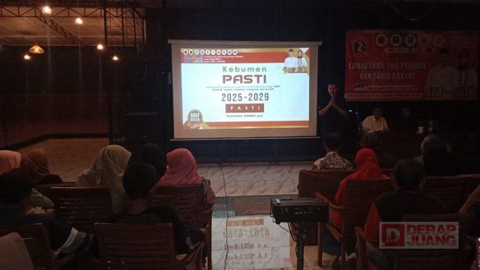 N Dwi Alhadi Jadi Jubir Arif-Rista Di Kelurahan Panjer N Dwi Alhadi