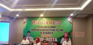 Barisan Alumni HMI Kebumen Siap Dukung Paslon Arif-Rista HMI