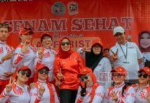 Ristawati Hadiri Senam Sehat Bersama ‘Barista’