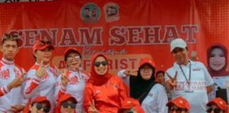 Ristawati Hadiri Senam Sehat Bersama ‘Barista’