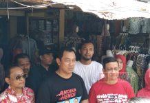 Mas Hendi Blusukan ke Pasar Grosir Batik Setono Kota Pekalongan