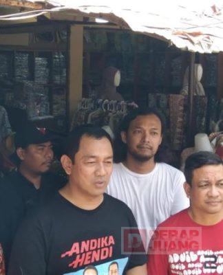 Mas Hendi Blusukan ke Pasar Grosir Batik Setono Kota Pekalongan