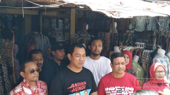 Mas Hendi Blusukan Ke Pasar Batik Setono Kota Pekalongan