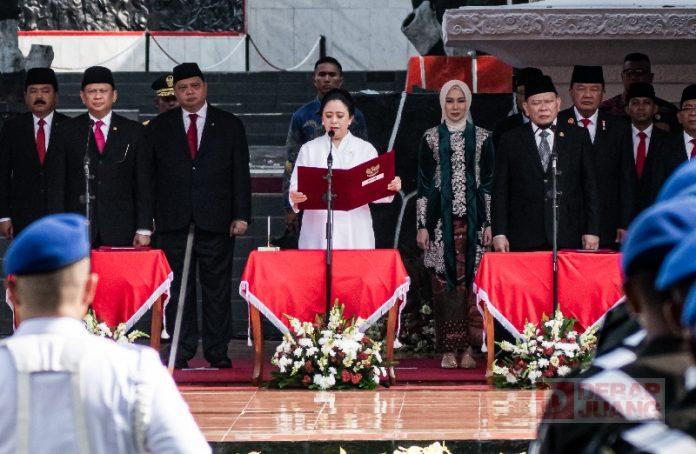 Mbak Puan Bacakan Ikrar Kesaktian Pancasila di Hari Spesial (2) Mbak Puan