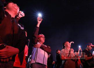 Nobar Timnas Bersama Agus, Sarana Hiburan dan Mempertebal Keakraban Agus