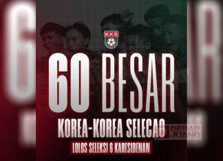 60 Besar Korea-Korea Selecao Lolos Melalui Seleksi Di 6 Karesidenan Jawa Tengah