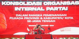 PDI Perjuangan Gelar Konsolidasi Organisasi Internal untuk Pemenangan Pilkada di Jateng
