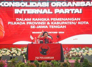 PDI Perjuangan Gelar Konsolidasi Organisasi Internal untuk Pemenangan Pilkada di Jateng