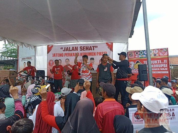 PAC Kebumen Gelar Jalan Sehat dan Kampaye Terbuka Kebumen