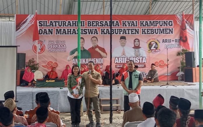 Andika-Hendi Hadiri Silatuhrahmi Bareng Kyai & Mahasiswa Andika-Hendi