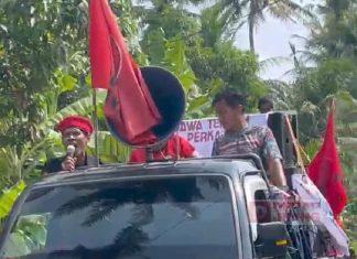 PAC Poncowarno Gelar Kampaye Keliling Ke Desa-Desa Poncowarno