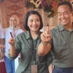 Andika Perkasa Mencoblos di TPS Lempongsari Semarang