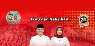 Ristawati Ikuti Senam Sehat Bersama Barista di Ambal Ristawati