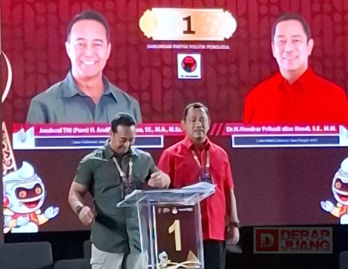 Andika-Hendi Bawa Aspirasi dari Bawah di Debat Kedua Pilgub