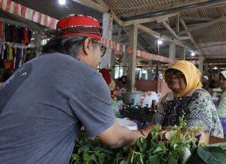 Blusukan ke Pasar Tepusen, Agus Dapati Keluh Kesah Pedagang Agus Setyawan