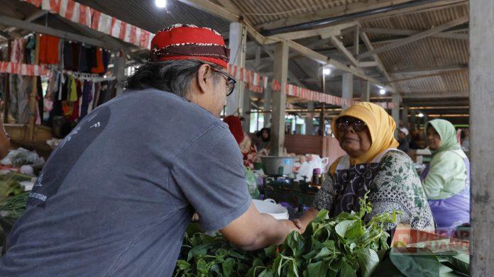 Blusukan ke Pasar Tepusen, Agus Dapati Keluh Kesah Pedagang (2) Agus Setyawan